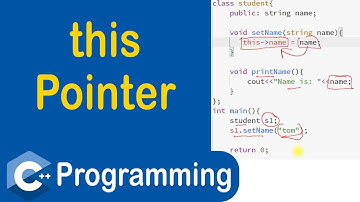 #69 This Pointer in C++ | C++ Programming