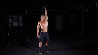 Standing Single Arm Dumbbell Press