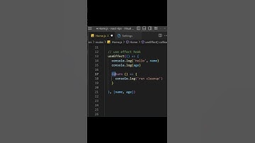 React UseEffect in 60 seconds