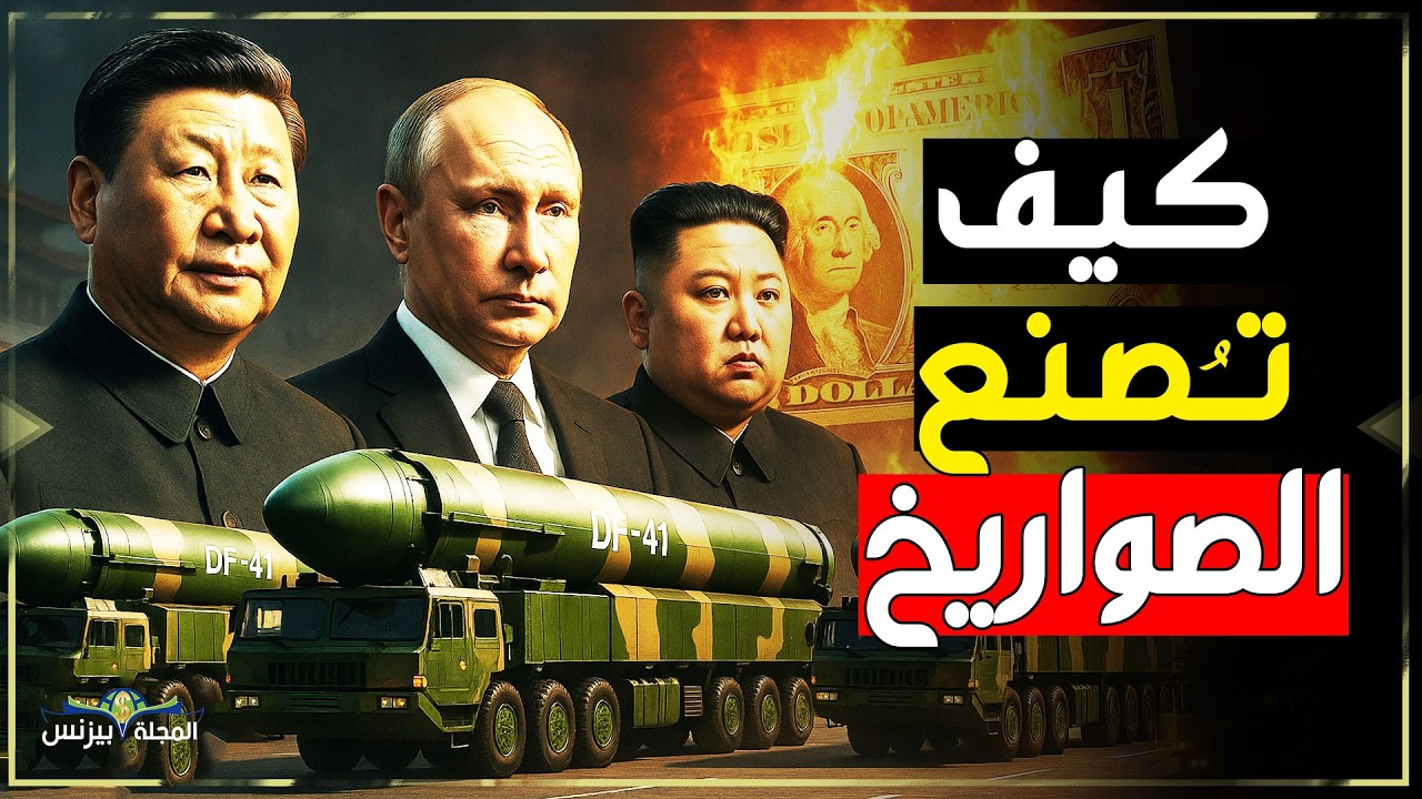 كيف تُصنع الصواريخ الباليستية التي تغيّر قواعد الحرب؟ داخل مصانع السلاح الثقيل