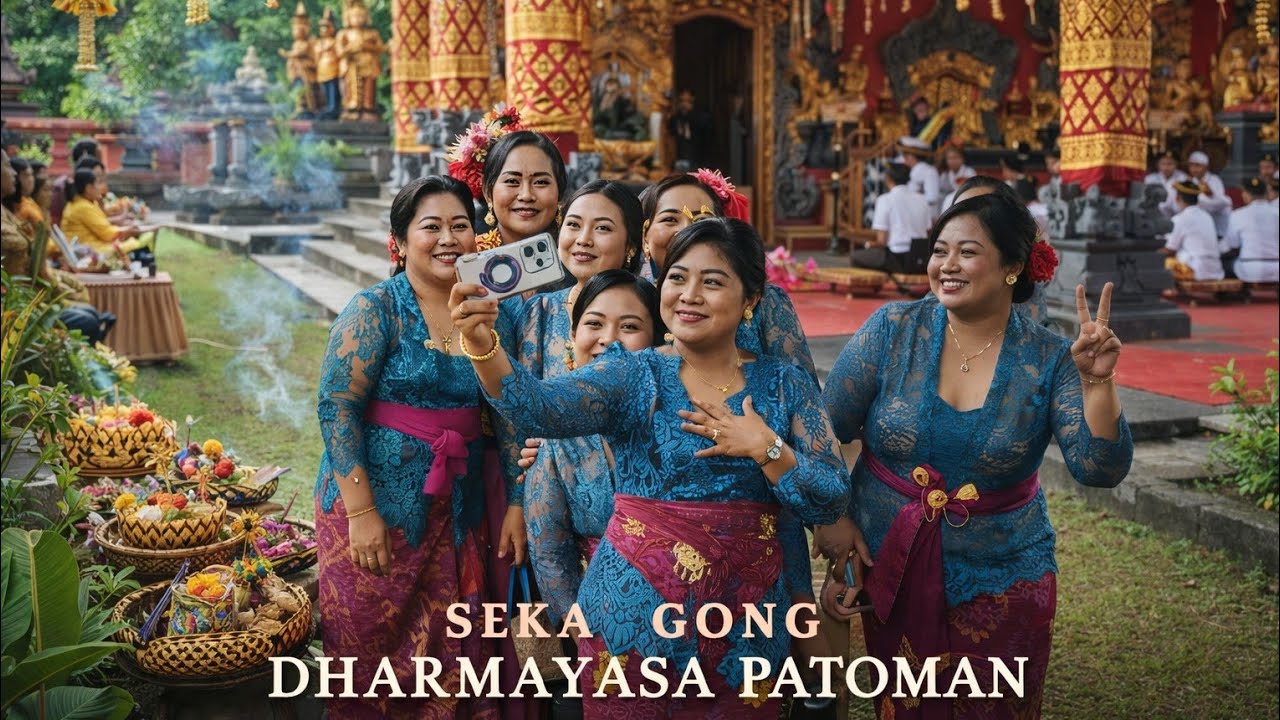WANITA HEBAT ‼️SEKA GONG DHARMAYASA di Acara HUT WHDI ke 38.
