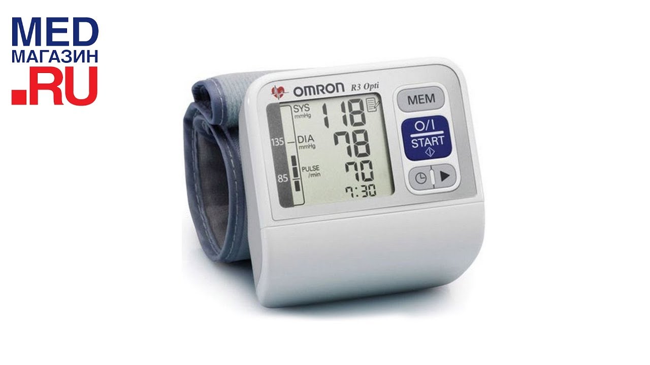 Тонометр на запястье Omron R3 Opti
