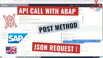 API Call with ABAP - POST Method and JSON Request [english]
