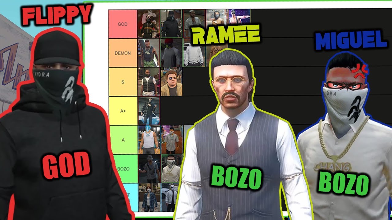 SileNt Makes a Tier List Of Top Shooters in NoPixel