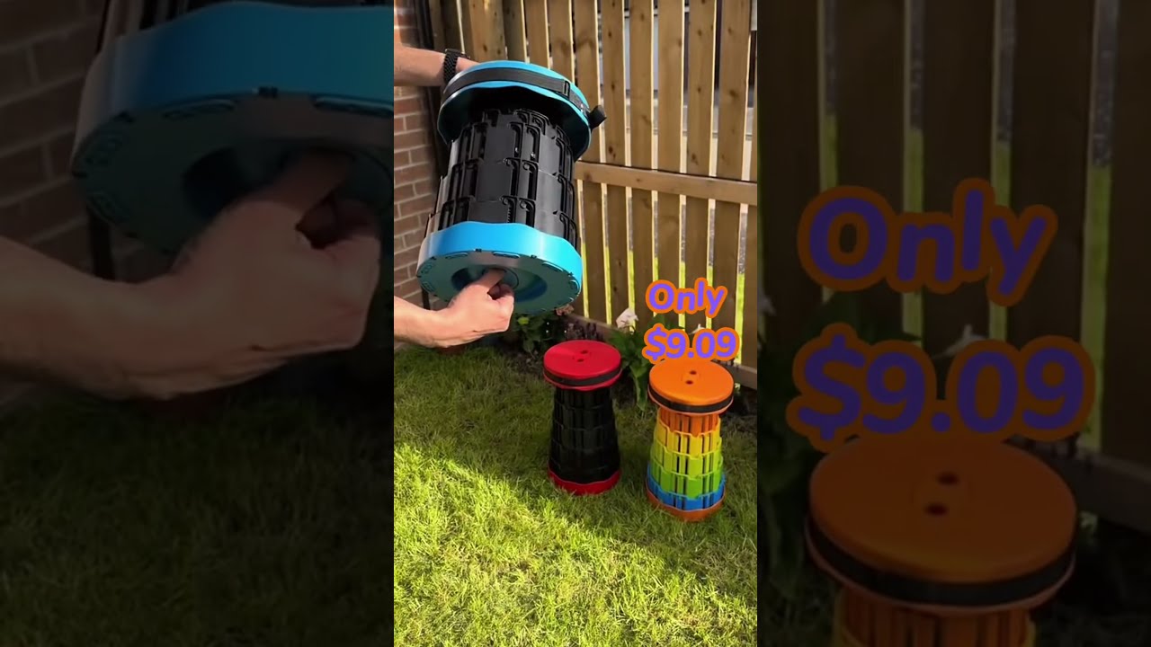 Compact Foldable Stool Ultimate Portable Seating
