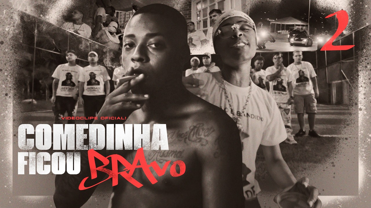 COMEDINHA FICOU BRAVO 2 - MC Negão Original e MC Meno K (Videoclipe Oficial) DJ Japa Nk