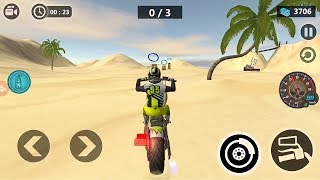 Real MotorBike Beach Stunt Racing Game || Bike Games || Bike Racing Games - Bike 3D Games screenshot 5