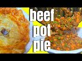 How to make a delicious savory BEEF POT PIE with puff pastry crust | Pot Pie Recipe