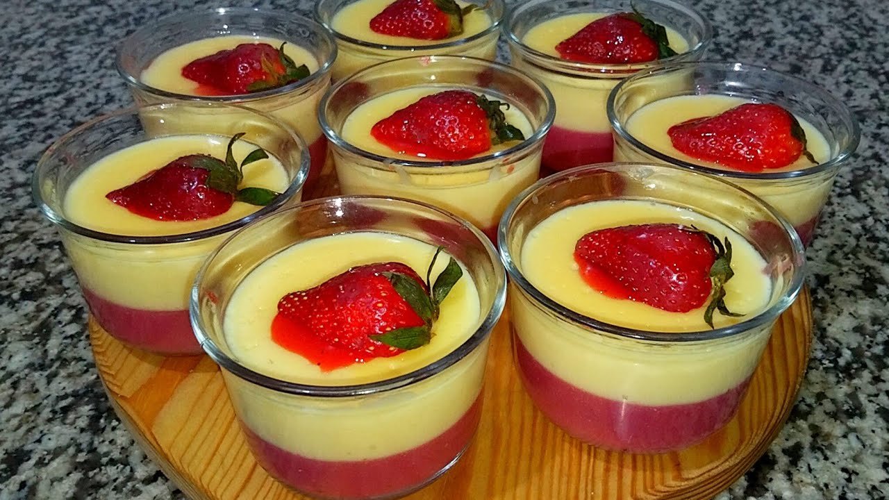 ​#تحلية_الفراولة 🍓 قنبلة 2026 بمقادير بسيطة موجودة في كل بيت.. تحضير سريع! 🚀