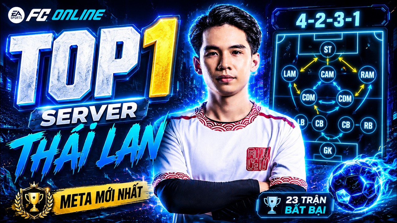 FC ONLINE | CHIẾN THUẬT 4-2-3-1 CỦA TOP 1 SV THÁI LAN ĐƯỢC SỬA LẠI ĐỂ THÍCH NGHI !