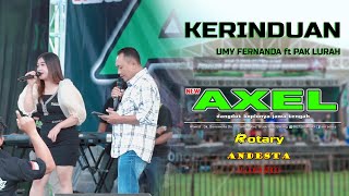 KERINDUAN ~ UMY SAFARA ft PAK LURAH ~ NEW AXEL LIVE PEMUDA GONDANG LOR