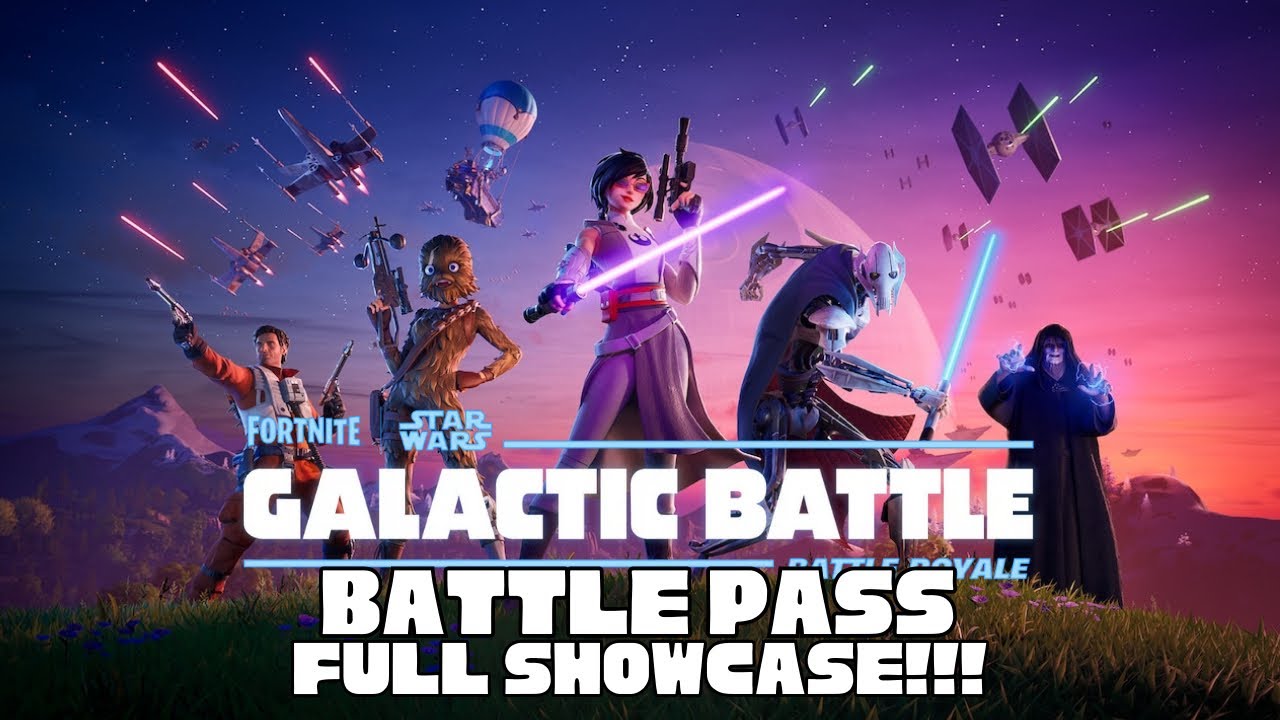 Fortnite Chapter 6 Galactic Battle Season Battle Pass (Full Showcase ...