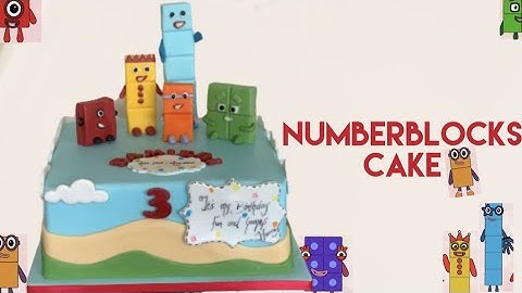 How to make a | Numberblocks Cake
