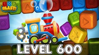 Toy Blast Level 600 | (No Boosters)