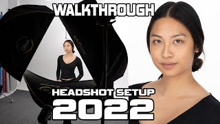 Our Go To Headshot Lighting Setup  2022