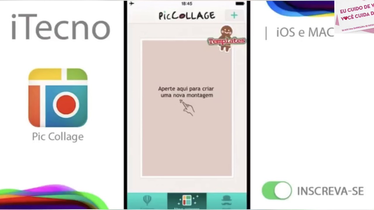 PicCollage Aplicativo para Criar Artes, Editas fotos e colagens