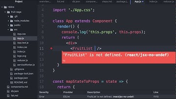 fff6-05 mapStateToProps and Creating the FruitList component - React Redux Saga Tutorial