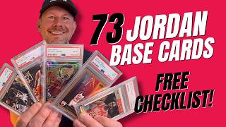The 73 Michael Jordan Base Cards I’m Chasing (And How I Track Them!)
