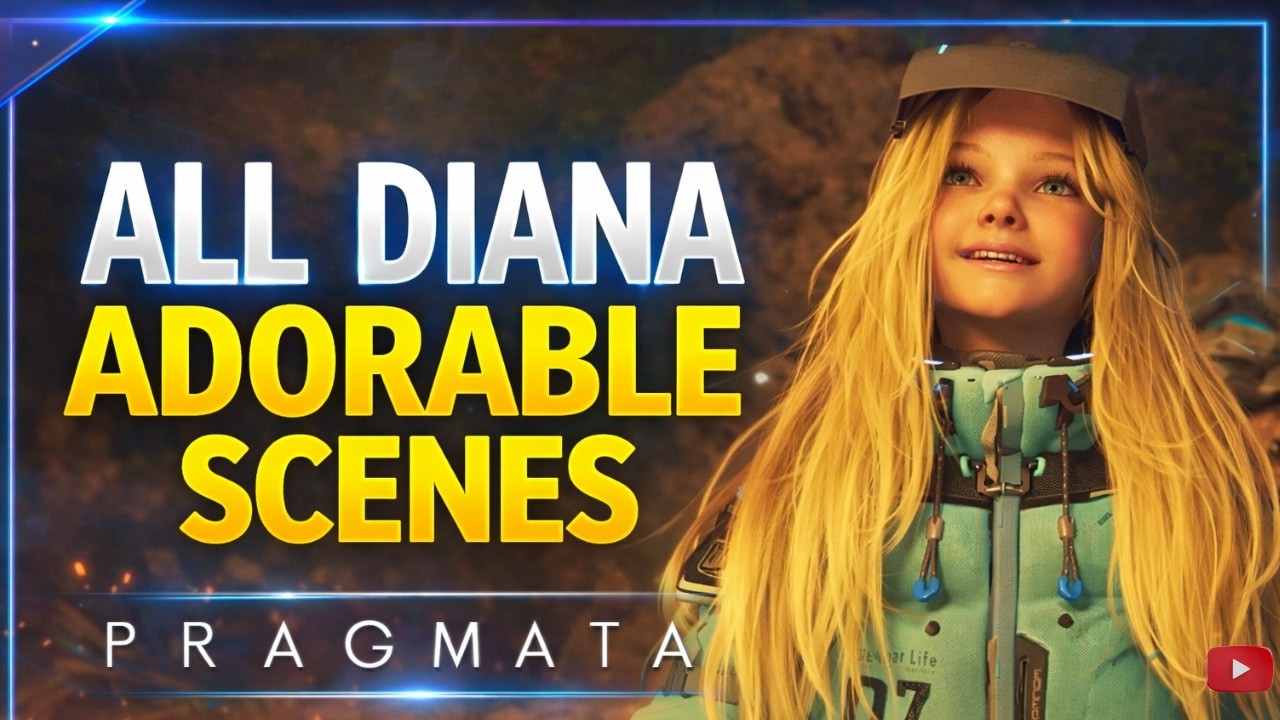 All Diana Adorable Scenes - Pragmata - YouTube