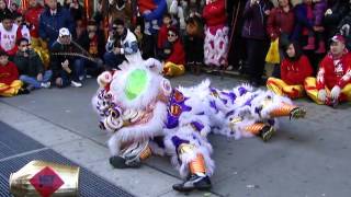 PEARL RIVER MART - WAN CHI MING HUNG GAR - lion dance February 5 2012