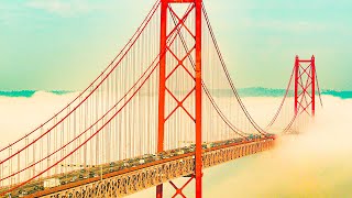 10 Minutes of Beautiful Bridges and Aqueducts w/ Relaxing Ambient Music - 5 #bridge #road #relaxing