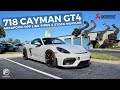 718 GT4 Cayman Exhaust - Akrapovic OPF Link Pipes & Stock Muffler (Install & Sound)