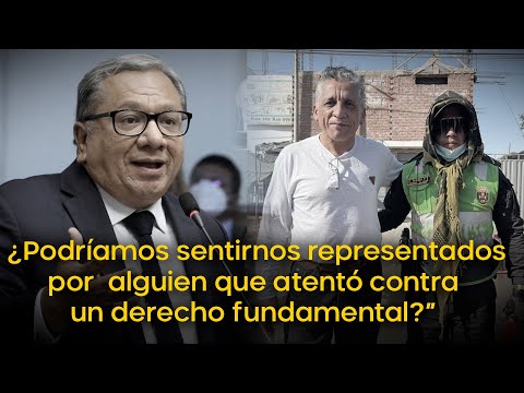 Carlos Anderson sustentó su proyecto de ley que evitaría que Antauro Humala postule a la presidencia