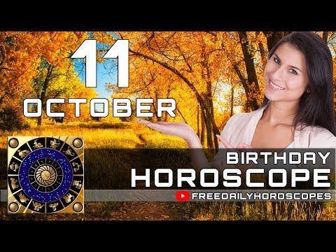 Video: Horoscope October 11