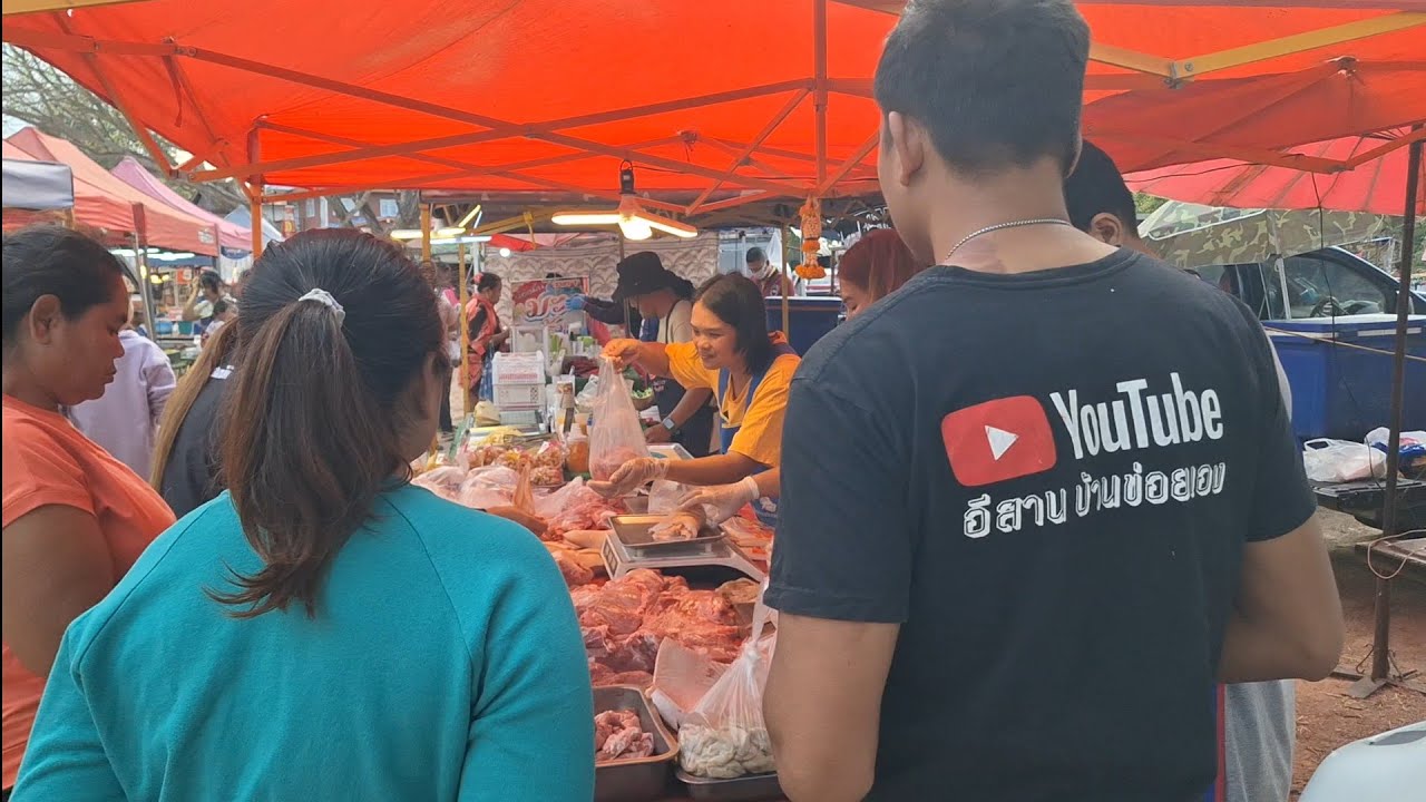 ตะลุยตลาดแตก!!คลองถมยโสธร.