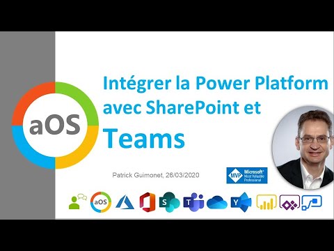 2020 03 26 aOS Online n°2 - Comment intégrer la Power Platform avec SharePoint et Teams