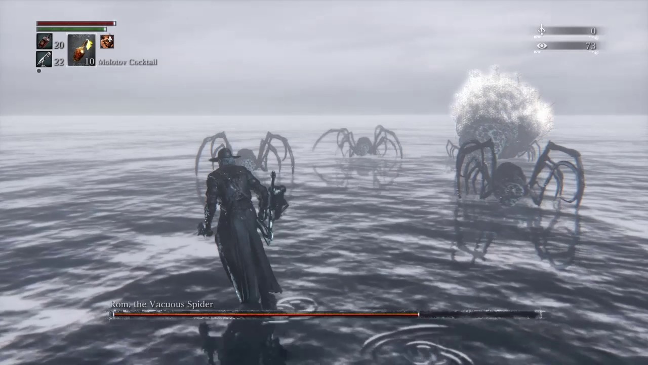 Rom, the Giant Spider Bloodborne 35 YouTube