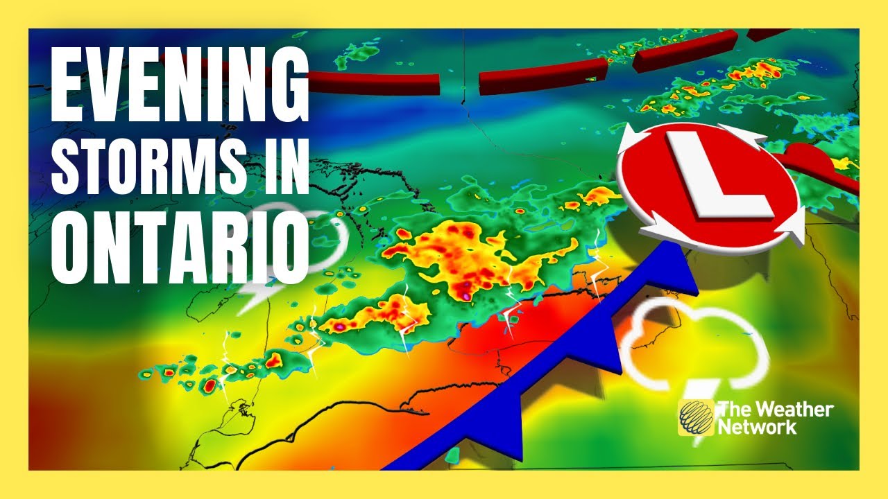 Storm Threat Looms in Southern Ontario Saturday Evening | #forecast ...