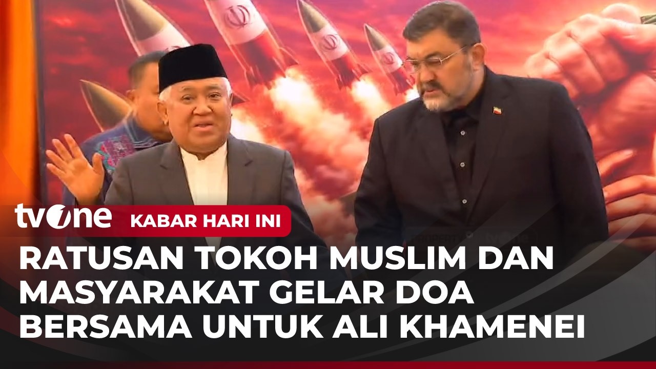 Din Syamsudin Hadir dalam Gelar Doa Bersama di Kediaman Kedubes Iran atas Wafatnya Ali Khemenei