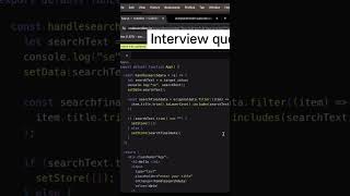 interviewquestionsforfreshers  #interviewquestions for Frontend Developer #React Coding 2025