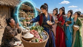 重生古代大荒年，剛睜眼就被親二叔逼著賣地！反手竟開啟至尊空間，吃肉囤糧建立絕世王朝#重生種田 #太空系統 #荒年囤貨 #逆襲稱王 #中文漫劇