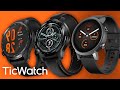 Smartwatches TICWATCH: PRO 3 ULTRA, PRO 3 e E3 - QUAL ESCOLHER?