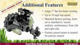 Hydro-Gear Zt-3400 Product Presentation English