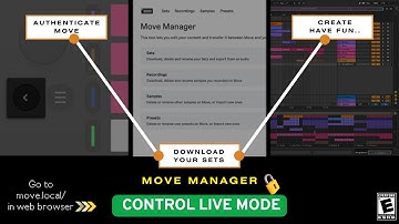 Ableton Move Manager Not Working in Control Live Mode FIXED
