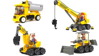 Jeu de construction sluban town set engins chantier M38-B0810 - Lego -  Achat & prix