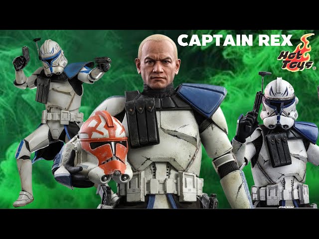 Hot Toys Captain Rex (Clone Wars) 1/6th Scale Figure Review - YouTube