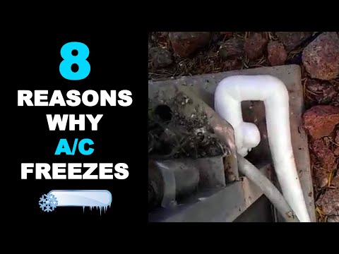 Video: Freezes The Indoor And Outdoor Unit Of The Air Conditioner: The Reasons For The Freezing Of The Gas Pipe Or Valve On The Outdoor Unit Of The Split System. Why Does Ice Form On The 