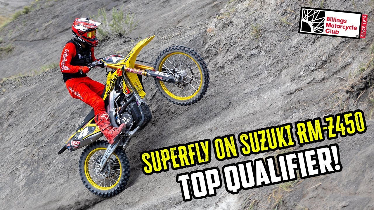 Superfly on SUZUKI RM-Z450 WINS Pro Stock Qualifiying! 2023 South Hills Showdown