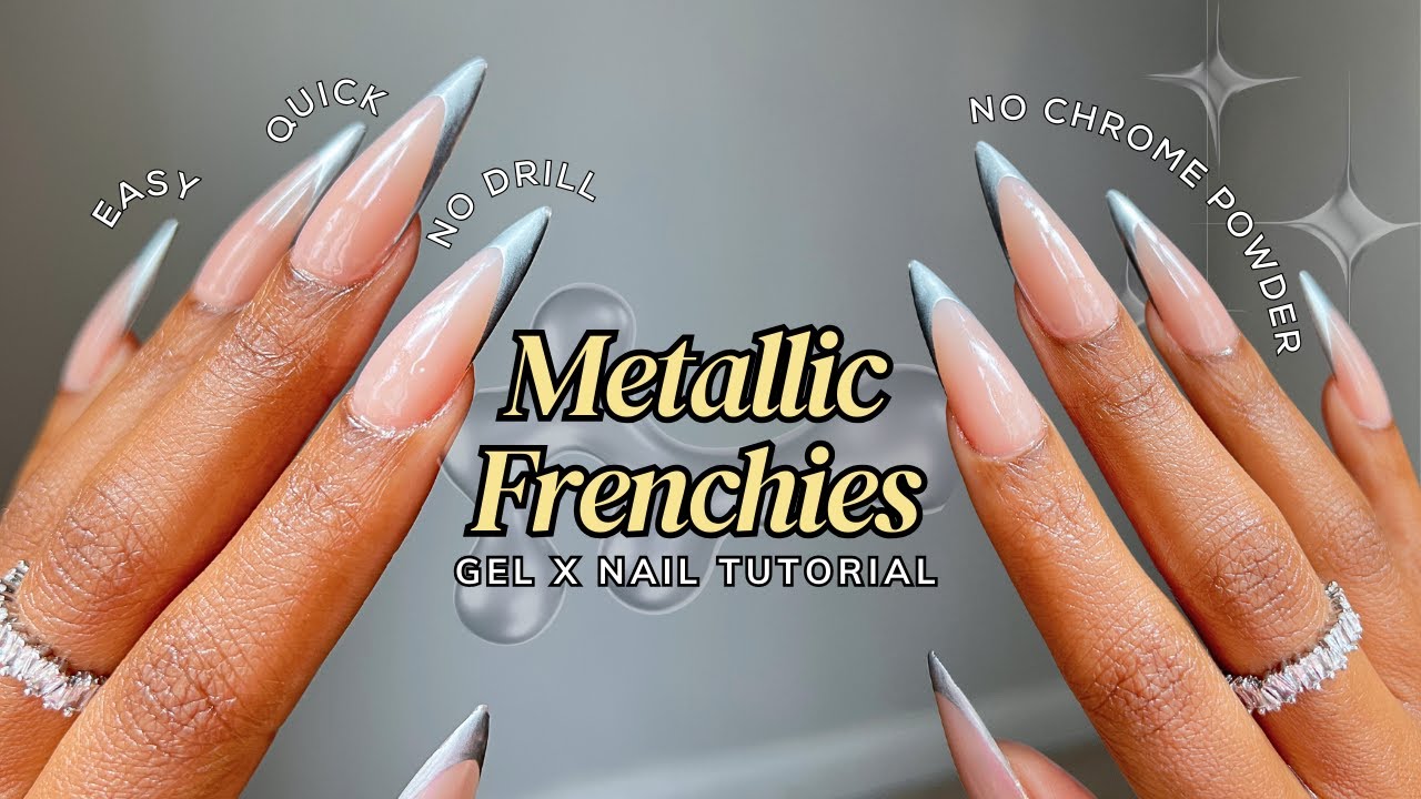 Устали от хромированной пудры? Попробуйте ЭТО ✨ Советы по французскому маникюру для начинающих в ...