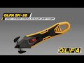 Olfa quickchange concealed blade safety knife model sk16