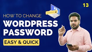 How to Change WordPress Password | How to Change WordPress Admin Password | WordPress Tutorial 13