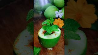Spicy Mango Pudina Chaat 🤤 | Viral Desi Taste!🌶️🔥|| #shorts #food #mango #pickle #masala