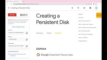 Creating a Persistent Disk || #qwiklabs || #GSP004 ||  [With Explanation🗣️]