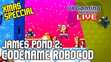 James Pond 2: RoboCod | Amiga | UKGN LIVE #Christmas