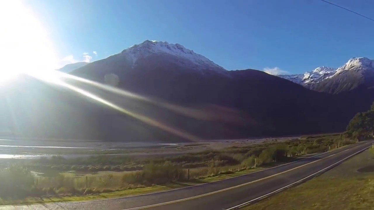 Trans alpine Train Christchurch to Greymouth