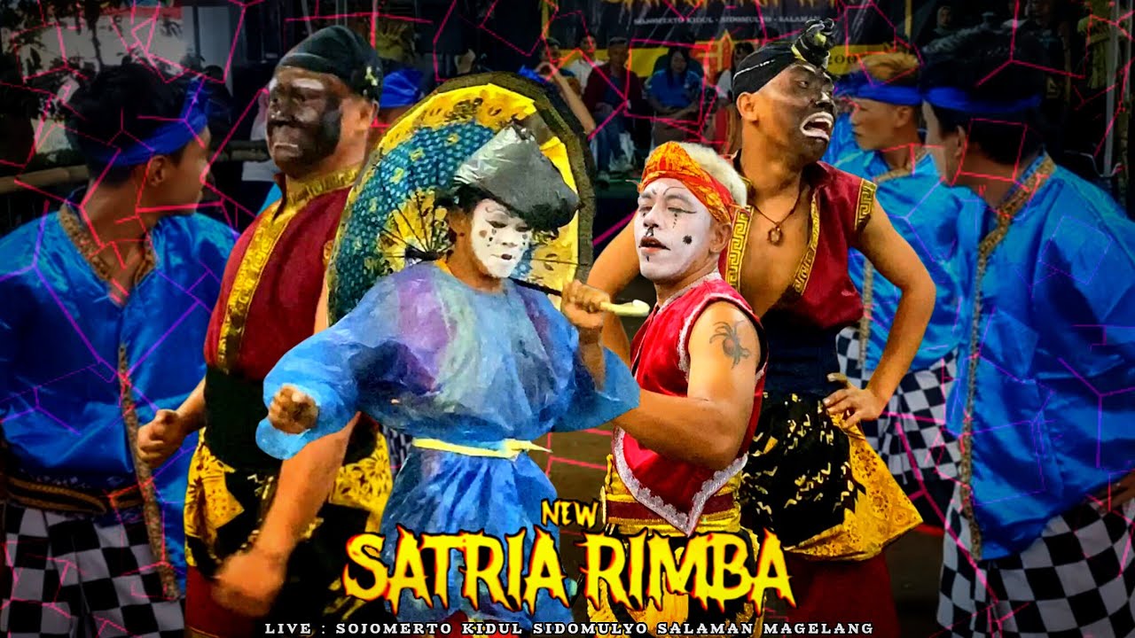 🔴MONOLAN LUCU . KESENIAN TOPENG IRENG NEW SATRIA RIMBA || LIVE SOJOMERTO KIDUL SIDOMULYO SALAMAN